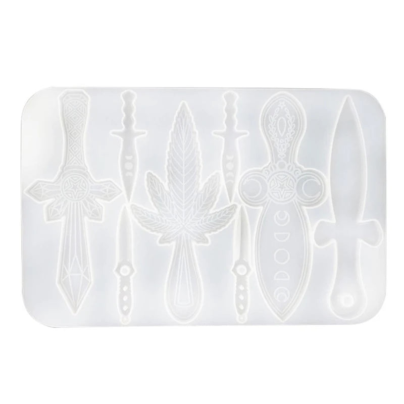 Swords Weapons Silicone Mold Dagger Epoxy Casting Mold