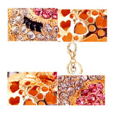 Rhinestone Keychain Keyring Purse Pendants Charms Decoration