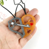 Heart Lock Silicone Mold for DIY Crafts