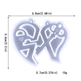 Heart Lock Silicone Mold for DIY Crafts