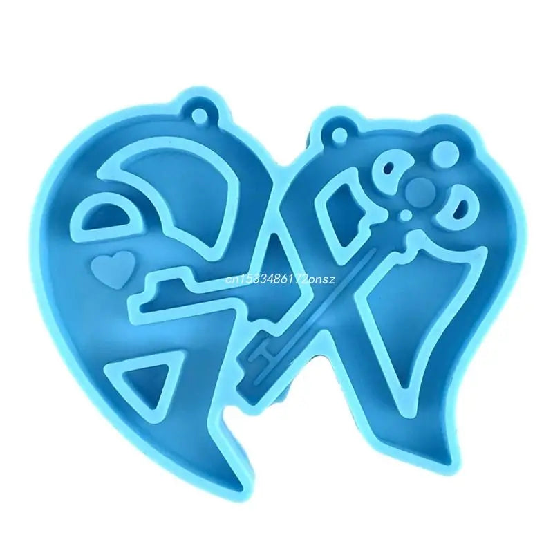 Heart Lock Silicone Mold for DIY Crafts
