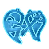 Heart Lock Silicone Mold for DIY Crafts
