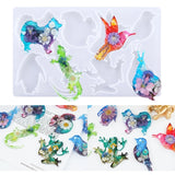 Silicone Mold SeaTurtle Fish Epoxy Resin Mold for DIY Crafts