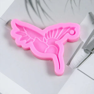 Hummingbird Silicone Resin Molds for Keychain DIY Pendant Jewelry Making