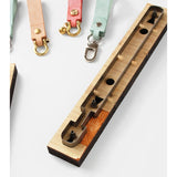 Wooden Keychain Strip Template Punching Die Cutting Mould Leather Jewelry Making