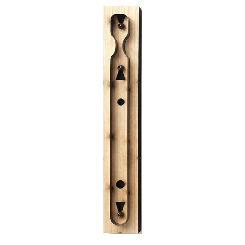 Wooden Keychain Strip Template Punching Die Cutting Mould Leather Jewelry Making