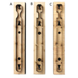 Wooden Keychain Strip Template Punching Die Cutting Mould Leather Jewelry Making