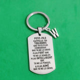 Personalized Keychain for Car Keys Wedding Birthday DIY Ornaments