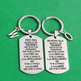Personalized Keychain for Car Keys Wedding Birthday DIY Ornaments