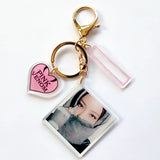 Kpop Boys Ateez TXT Acrylic Keychains Pendant Key Ring Charm Fans