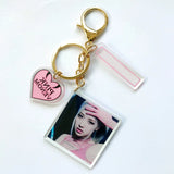 Kpop Boys Ateez TXT Acrylic Keychains Pendant Key Ring Charm Fans