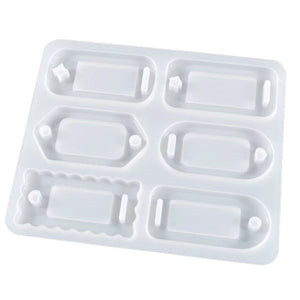 Keyring Jewelry Pendant Keychain Mould DIY Making Tool for Women Accessories