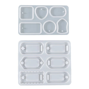 Keyring Jewelry Pendant Keychain Mould DIY Making Tool for Women Accessories