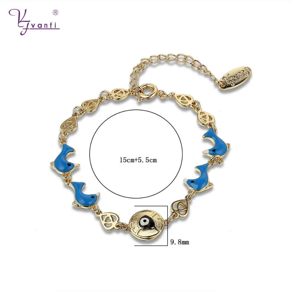 Dolphin Eyes Bracelets for Kids Girls