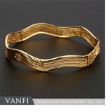 African Bridal Copper Body Jewelry Making Organizer Bangles