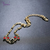 Butterfly Eye Shape Zinc Alloy Bracelet for Kids