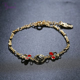 Butterfly Eye Shape Zinc Alloy Bracelet for Kids