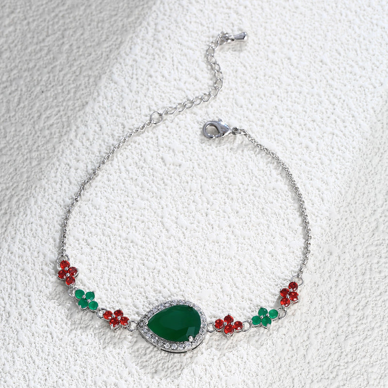 Kfvanfi Green Barren Woman Matching Bracelet