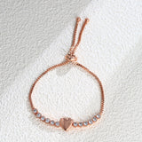 Heart-Shaped Love You Holiday Men Women Joker Dating Bracelet