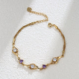 Ultimate Temptation CZ Joker Zircon Female Bracelet