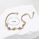 Ultimate Temptation CZ Joker Zircon Female Bracelet