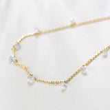 CZ Chain Anklets for Women - Kfvanfi Jewelry Womens Accessories