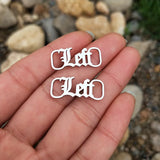 Personalized Name Shoe-buckle Buckie Bijoux Femme Friendship Gift