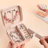 Kids Bracelet Girl DIY Brangle Beaded Toy School Birthday Gift Set