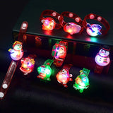Kids Bracelet Luminous Bangle Christmas Funny Toys LED Night Light
