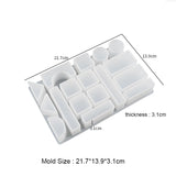 Kids Building Blocks Resin Mold DIY Playing Games Chess UV Cyrstal Resin Mold