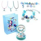 DIY Bracelet Kit Acrylic Beaded Charms Bracelets Finding