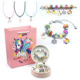 DIY Bracelet Kit Acrylic Beaded Charms Bracelets Finding