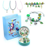 DIY Bracelet Kit Acrylic Beaded Charms Bracelets Finding
