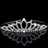 Girls Crystal Tiara Crown Headband Wedding Party Hair Accessories