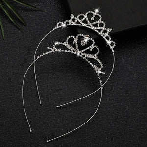 Girls Princess Tiara Crown Headband Bridal Prom Wedding Party Hair Jewelry