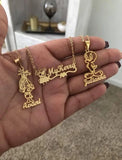Kids Nameplate Jewelry Personalised Letter Necklace