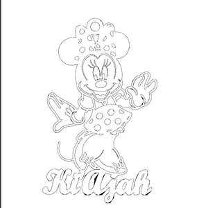 Kids Nameplate Jewelry Personalised Letter Necklace