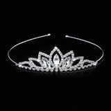 Kids Princess Crystal Tiara Crown Wedding Hair Accessories