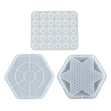 Kids Puzzle Checkers Game Silicone Mould for UV Resin