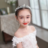 Princess Crown Kids Tiara with Rhinestones and Pearls