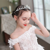 Princess Crown Kids Tiara with Rhinestones and Pearls