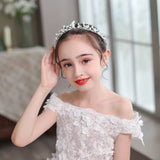 Princess Crown Kids Tiara with Rhinestones and Pearls