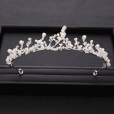 Princess Crown Kids Tiara with Rhinestones and Pearls