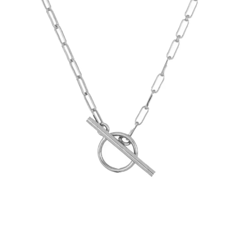 925 Silver Square Horoscope Choker Necklace