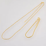 925 Sterling Silver Twist Chain Bracelet Party Jewelry