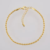 925 Sterling Silver Twist Chain Bracelet Party Jewelry