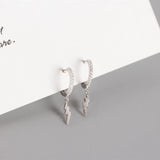 Kikichicc 925 Sterling Silver Drop Earring Charms Dangle Piercing Jewelry
