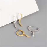 Kikichicc 925 Sterling Silver Drop Earring Charms Dangle Piercing Jewelry