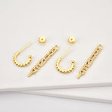 Kikichicc 925 Silver Drop Earring HONEY BABE Ohrringe