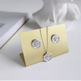 925 Silver Bee Coin Pendant Necklace Chain Rock Punk Jewelry Women